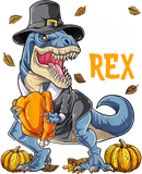 Dinosaur Thanksgiving Boys Turkey Saurus T rex Pilgrim Kids T-Shirt