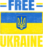 Ukraine Free Shirts American Support Ukrainians Ukraine Flag T-Shirt