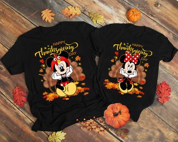 Mickey and Minnie Happy Thanksgiving 2023 T Shirt