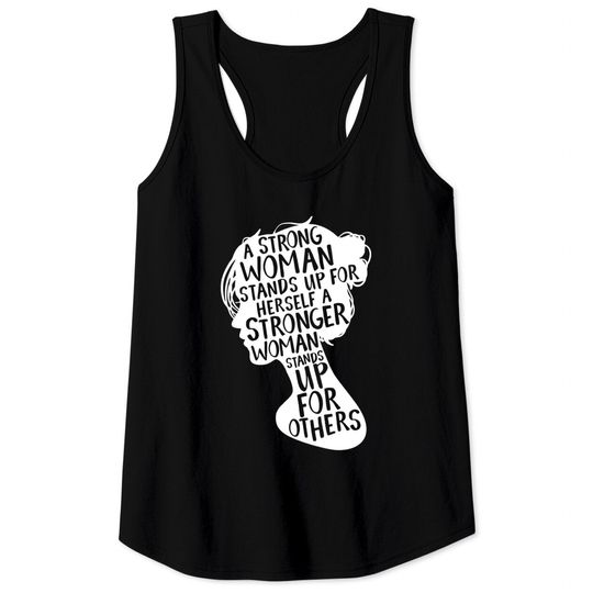 Feminist Empowerment Womens Rights Social Justice March Tank Top