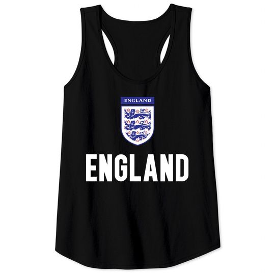 England Soccer Jersey 2020 2021 Euros Fan Tank Top