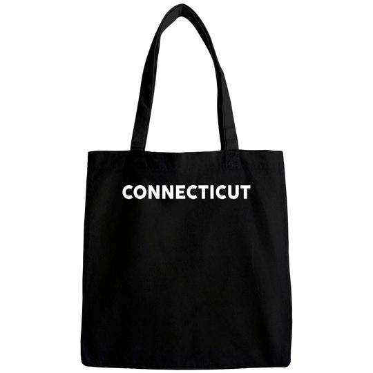 Shirt That Says Connecticut Bags