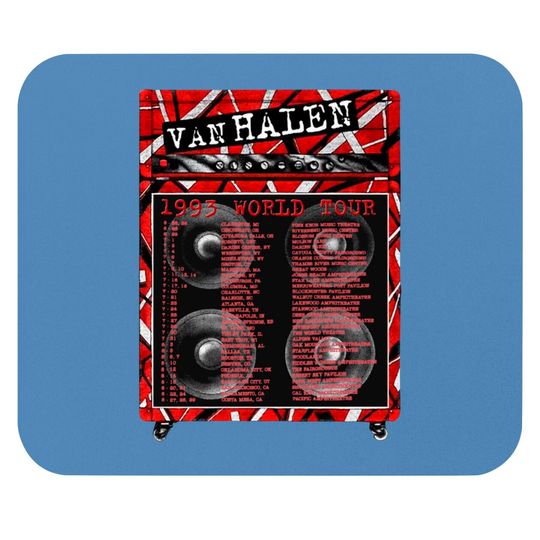 Vintage 1993 Van Halen Live World Tour Mouse Pads