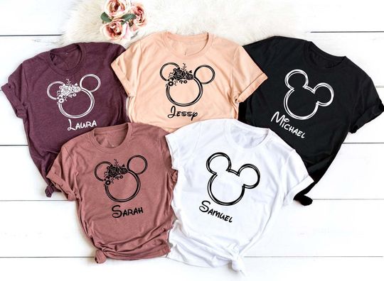 Personalized 2022 Disney Vacation Family Matching T Shirt