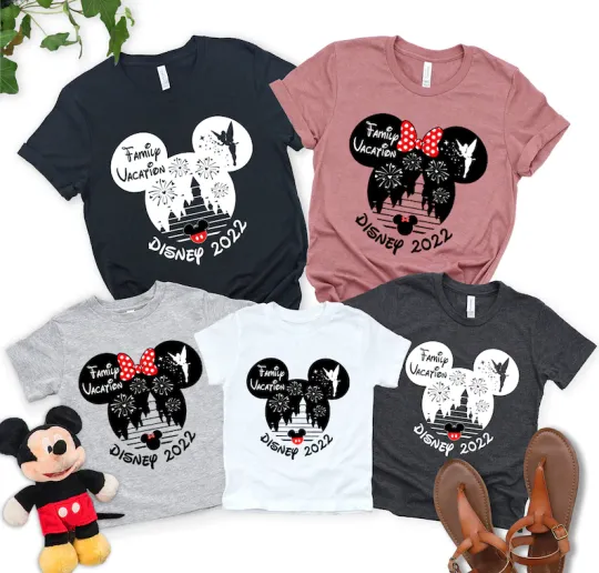 Disney Vacation Disney Trip Family 2022  Shirt