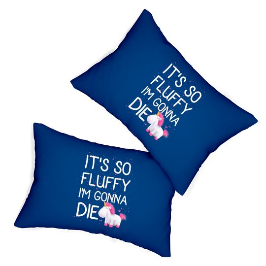 Despicable Me Minions It's So Fluffy Unicorn Graphic Lumbar Pillows