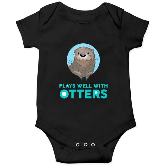 Otter Puns Onesie Plays Well With Otters