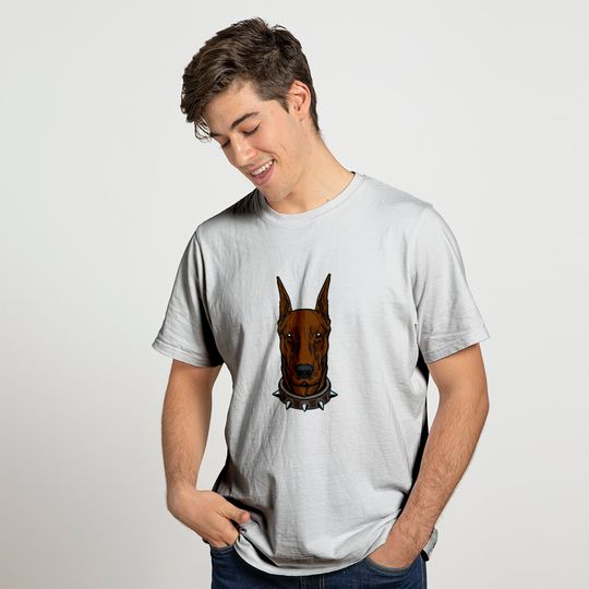 Animal Dobermann Spikes T Shirt