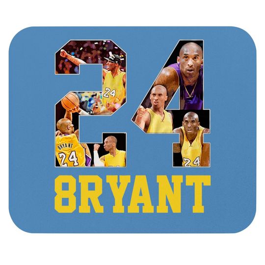 Kobe Bryant No.24 The Man The LA Basketball Mouse Pads