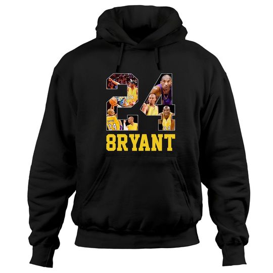 Kobe Bryant No.24 The Man The LA Basketball Hoodies