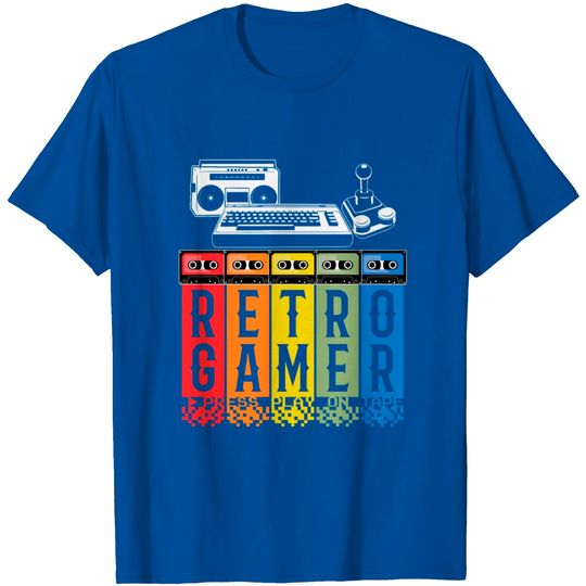 Retro Gamer Classic Gift Idea T Shirt