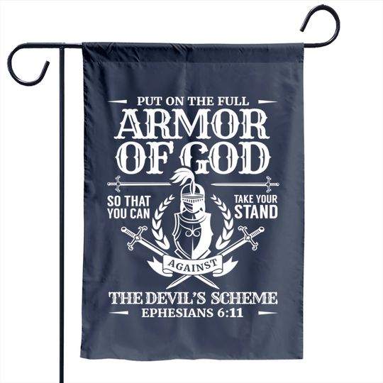 Armor Of God Christian Bible Verse Religious Garden Flag