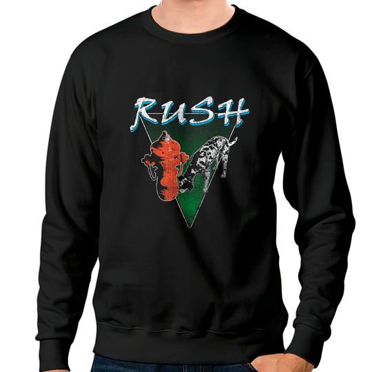 Rush Signals 1983 European Tour w/ Dates Sweatshirts