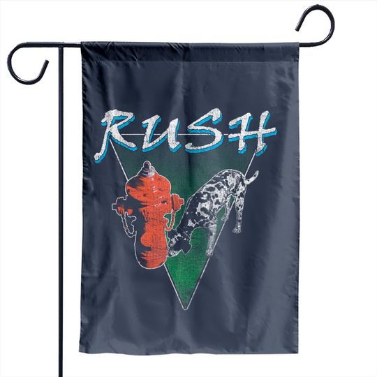 Rush Signals 1983 European Tour w/ Dates Garden Flags