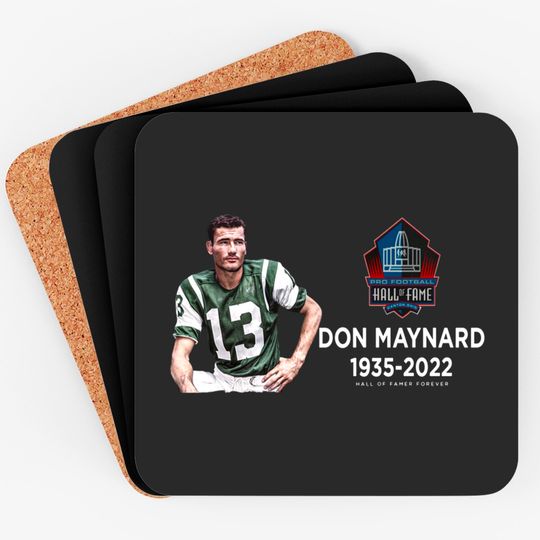 Don Maynard Hall Of Famer Forever Coasters