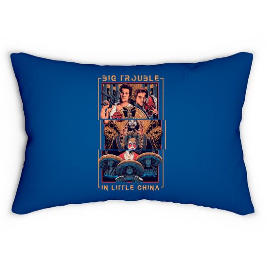big trouble in little china - big trouble - Big Trouble In Little China - Lumbar Pillows
