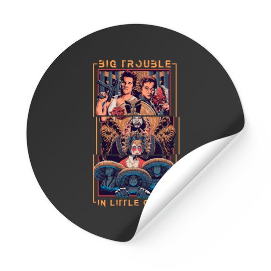 Big Trouble In Little China - Big Trouble - Big Trouble In Little China - Sticker