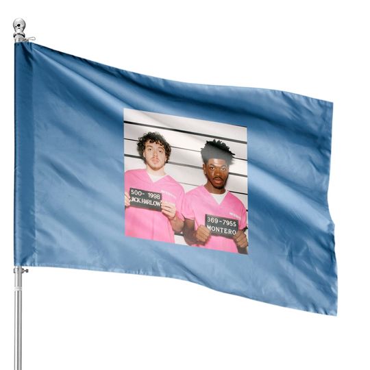Lil Nas X, Jack Harlow INDUSTRY BABY House Flags, Lil Nas X