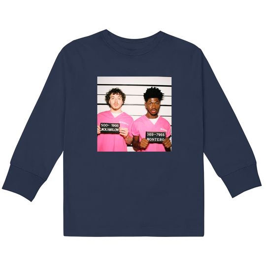 Lil Nas X, Jack Harlow INDUSTRY BABY  Kids Long Sleeve T-Shirts, Lil Nas X