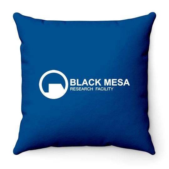 Black Mesa Research Facility - Black Mesa Research Facility - Throw Pillows