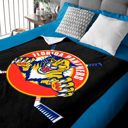 The F Panthers - Florida Panthers - Baby Blankets