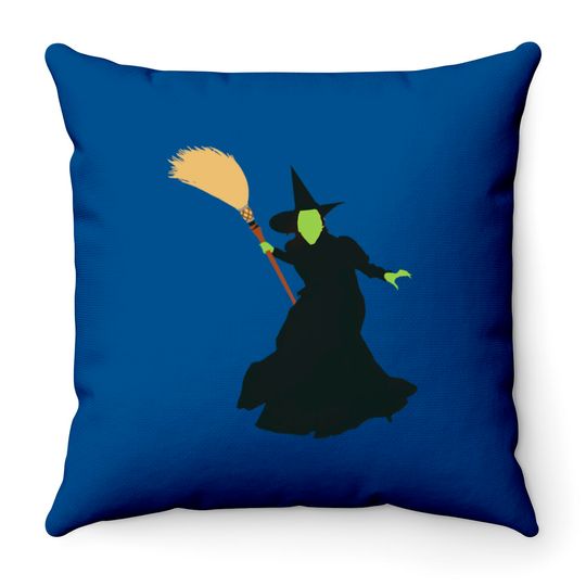 Wicked Witch - Wizard Of Oz - Throw Pillows