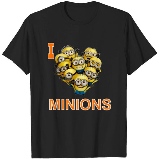 I LOVE MINIONS T-shirt