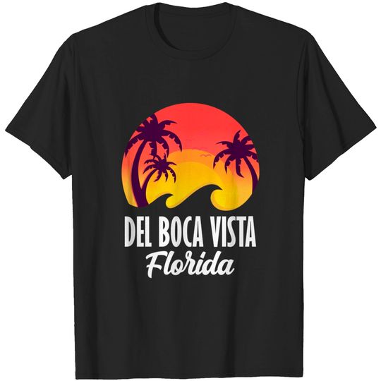 Del Boca Vista Funny Florida Retirement Inspired By Seinfeld TV Show - Del Boca Vista Retirement Community - T-Shirt