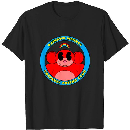 Rainbow Monkey Friend Friendly Club! - Cartoon Network - T-Shirt