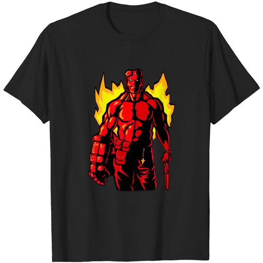 Red Hero - Hellboy - T-Shirt