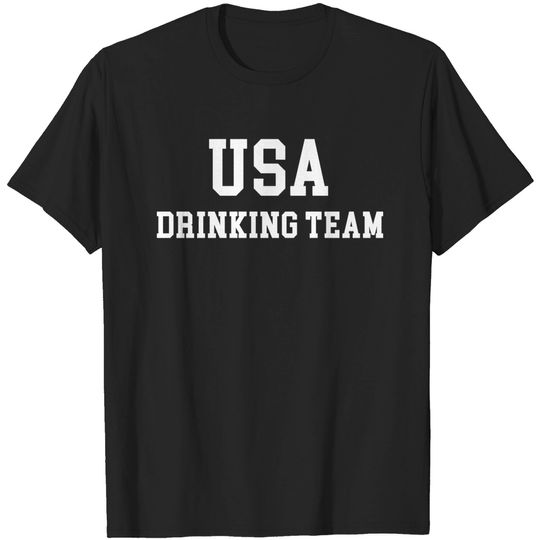 USA drinking team - Drinking Team - T-Shirt