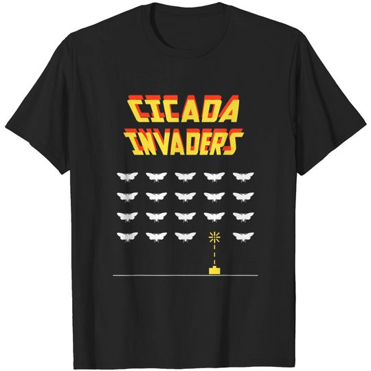 Men's T Shirt Cicada Invaders 2021