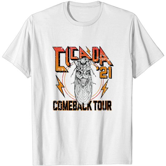 Cicada 2021 Unisex T Shirt Comeback Tour