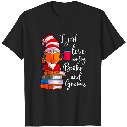 Gnome Book Lover Reading Club T-Shirt