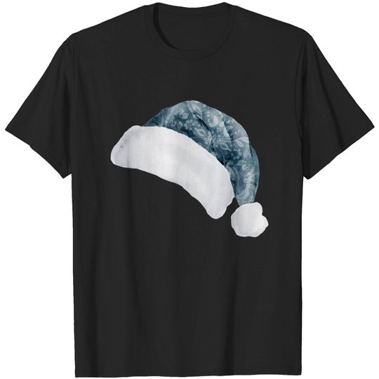 Blue Santa Hat 01 - Hat - T-Shirt