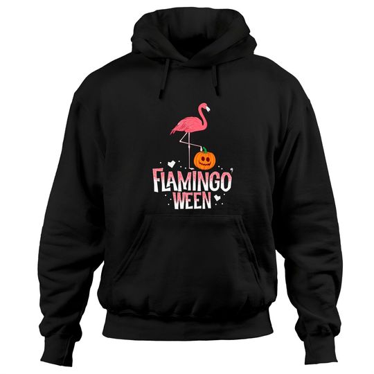 Flamingoween Halloween Flamingo Trick Treat Outfit Costume Pullover Hoodie