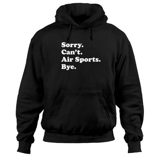 Funny Air Sports Pullover Hoodie