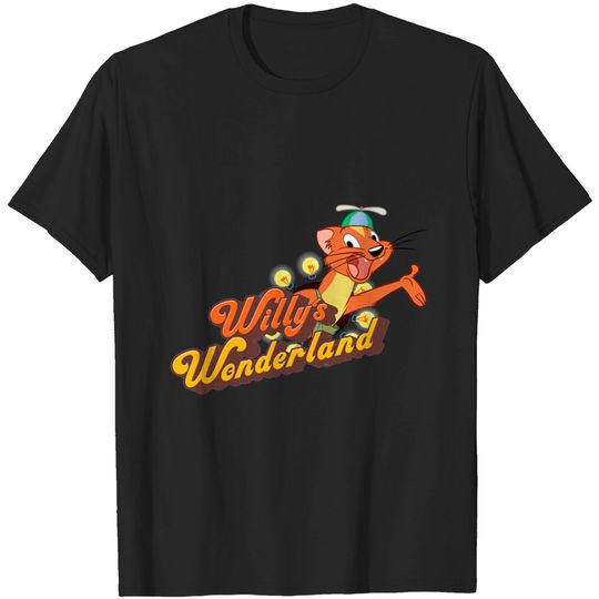 Womens Willy Wonderlands Baby Girl Gift T-shir T-shirt T-shirt