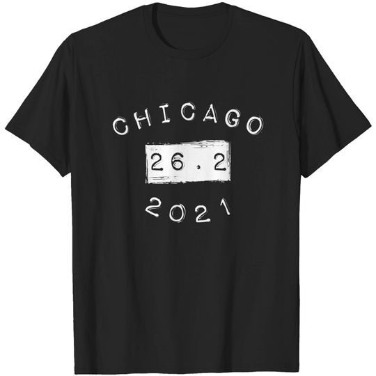 Chicago 2021 Marathon 26.2 T-Shirt