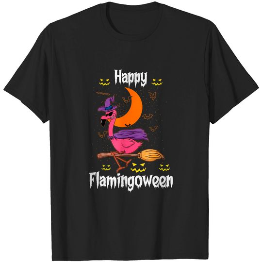 Halloween Flamingo Costume Flamingoween T-Shirt