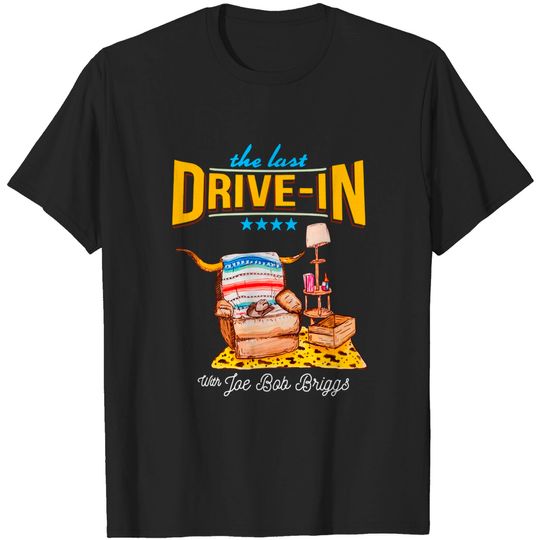 Late Night Drive-in Chair - Last Drive In - T-Shirt