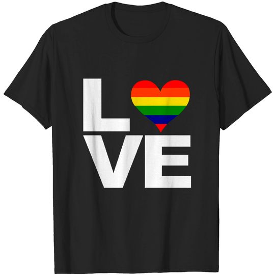 LGBT Tall T-Shirt Gay Pride Love