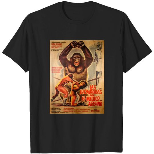 Lucha Poster - Lucha Libre - T-Shirt
