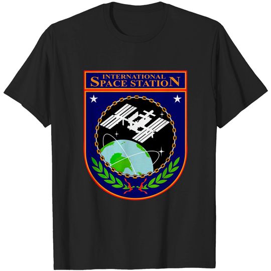 International Space Station (Patch) - International Space Station Patch - T-Shirt