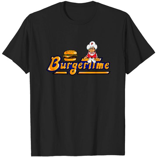 Burger Time Shirt - Burger Time Logo - T-Shirt
