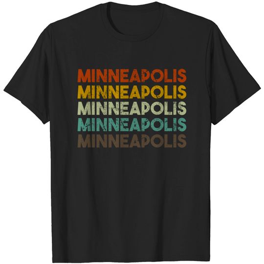 Minneapolis Minnesota Retro T Shirt