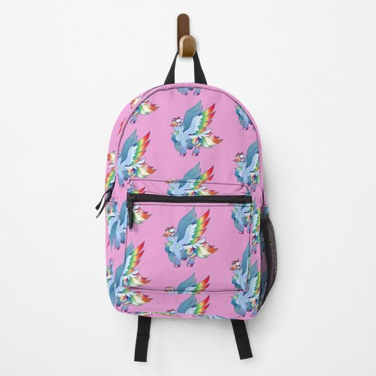 Rainbow Dash in my style  My little pony Backpack