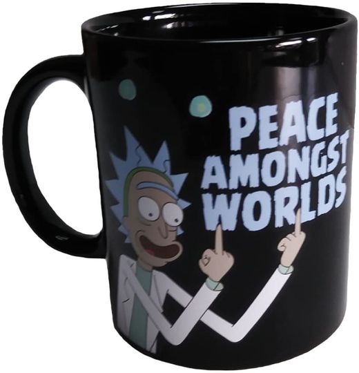 Rick and Morty Peace Amongst Worlds Mugs