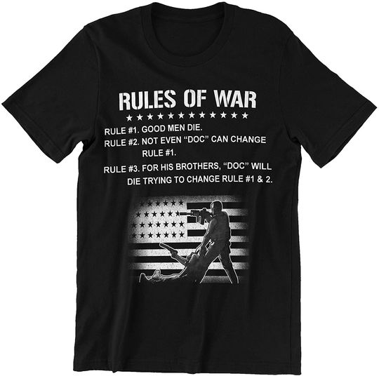 America Soldier Rules of War Shirt