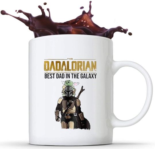 Best Dad In The Galaxy Ceramic Novelty Coffee Mug